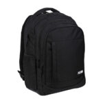 Plecak biznesowy podróżny czarny Paso