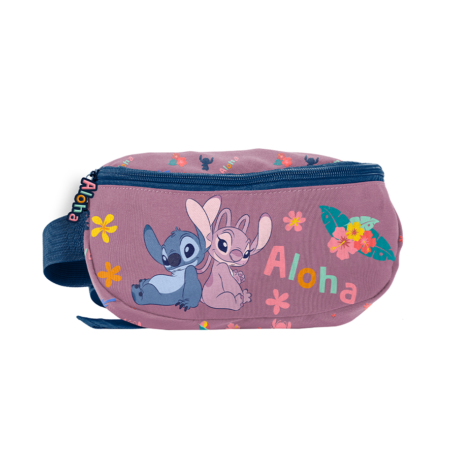 DS26VV-510_5903162143361_1 Saszetka na pas Stitch & Angel Aloha Paso - obrazek 1