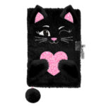 Pamiętnik pluszowy Black Cat Paso