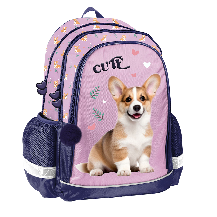 PP26CG-081_5903162143668_1 Plecak szkolny Cute Corgi Paso - obrazek 1