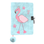 Pamiętnik pluszowy Flamingo Paso