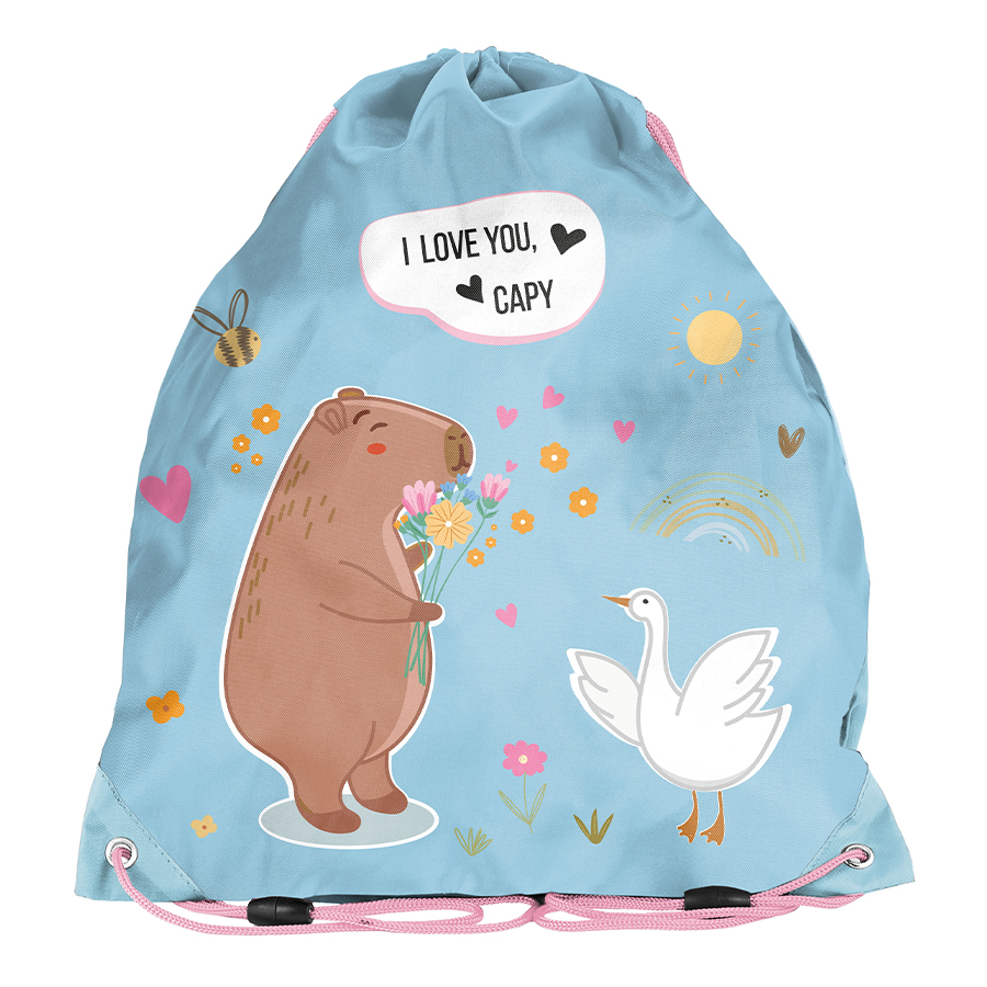 PP26KI-712_5903162144184_1 Worek na obuwie Capibara Paso - obrazek 1