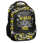 Plecak szkolny Smiley - No rulles Paso