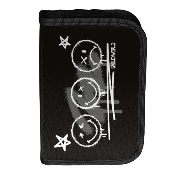 Piórnik z wyposażeniem Smiley - No rulles Paso